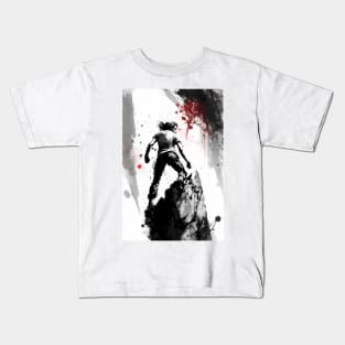 Grunge Rock Climber Kids T-Shirt